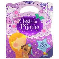 Pati patchwork - Bolsinha de adesivos: Festa do pijama