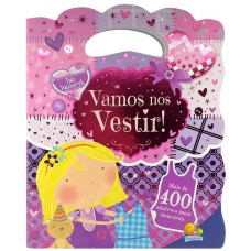 Pati patchwork - Bolsinha de adesivos: Vamos nos vestir!