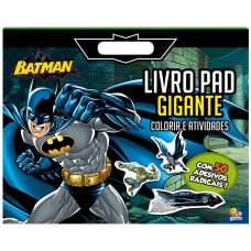 Livro PAD GIGANTE-Colorir e Atividades:Batman