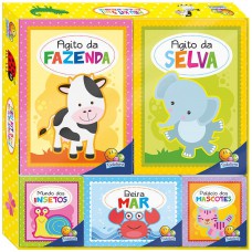 Meu Kit 5 em 1 - Fácil de Aprender: Animais