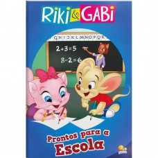 Livro Gigante de Ativ: Prontos para a Escola (Riki & Gabi)