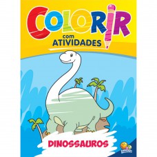 Colorir com Atividades: Dinossauros