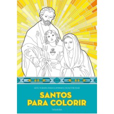 Santos para colorir