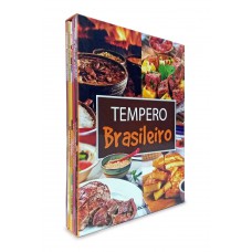 Box tempero brasileiro - 4 Volumes