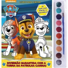 Patrulha Canina - Livro para pintar