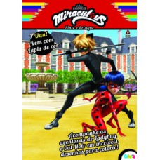 Pinte e brinque - Miraculous Ladybug