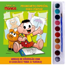 Turma da Mônica - Prancheta especial para pintar