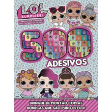 L.O.L. Surprise! - Superlivro de atividades para colorir com adesivos