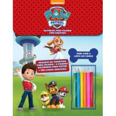 Patrulha canina - Histórias para colorir com adesivos