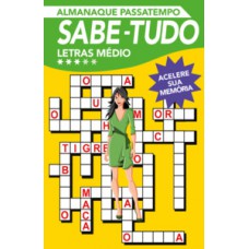 Almanaque passatempo sabe-tudo - Letras médio