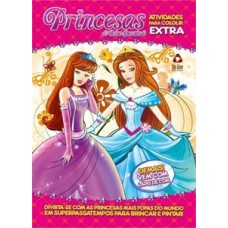 Princesas do reino encantando - Atividades para colorir extra