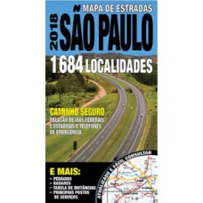 Mapa de estradas 2018 - São Paulo