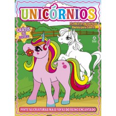 Unicórnios - Revista para colorir