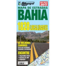 Mapa de estradas Bahia