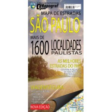 Mapa de estradas São Paulo