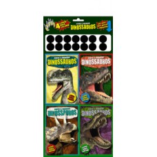 Pinte e brinque - Dinossauros