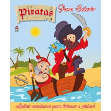 Piratas para colorir