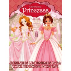 Princesas - Colorir extra