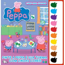 Livro - Peppa Pig - Revista para colorir: Um dia incrível com os