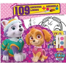 Patrulha canina - Colorindo com adesivos especial