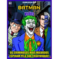 Vilões DC - Batman - Colorir oficial extra