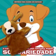 Histórias para colorir com fantoche - Cachorro