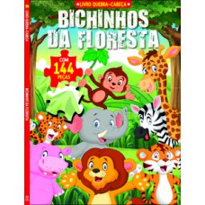 Bichinhos da floresta - Livro quebra-cabeça