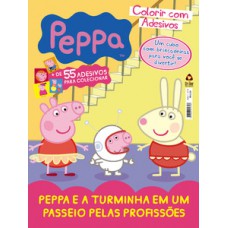 Peppa Pig - Colorir com adesivos