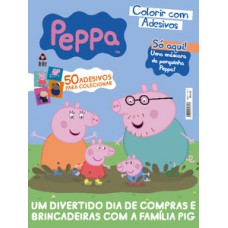 Peppa Pig - Colorir com adesivos