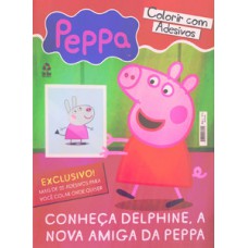 Peppa Pig - Colorir com adesivos