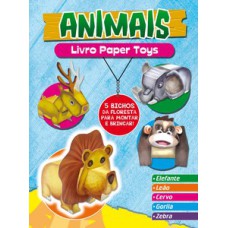 Animais - Livro paper toys