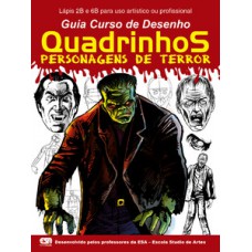 Guia curso de desenho quadrinhos personagens de terror