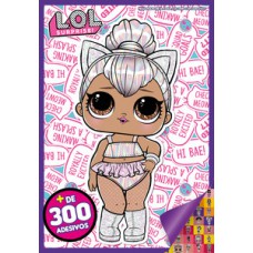 L.O.L. Surprise! Mega prancheta para colorir com adesivos 2