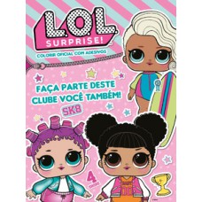L.O.L. Surprise! - Colorir oficial com adesivos