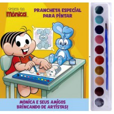 Turma da Mônica - Prancheta especial para pintar