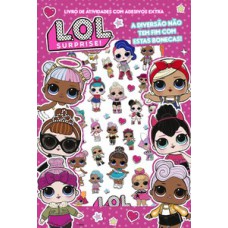 L.O.L. Surprise! - Livro de atividades com adesivos extra