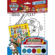 Patrulha canina - Colorindo com adesivos