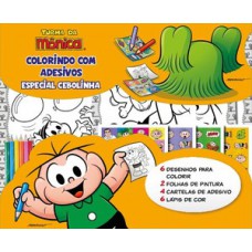 Turma da Mônica Colorindo com Adesivos Especial - Cebolinha