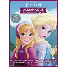 Frozen - Almanaque de atividades para colorir