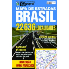 Mapa de estradas Brasil