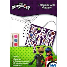 Ladybug Colorindo com Adesivos