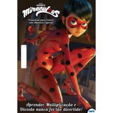 Ladybug Prancheta para Colorir com Adesivos Especial