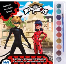 Ladybug Prancheta para Pintar Especial com Aquarela