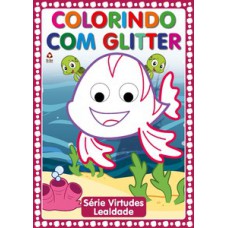 Colorindo com glitter