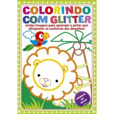 Colorindo com glitter