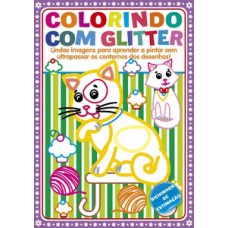 Colorindo com glitter