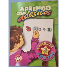 APRENDO COM ADESIVOS - APRENDO A CONTAR VOL3