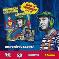 CHAPOLIN COLORADO E CHAVES KIT ALBUM COM 30 FIGURINHAS