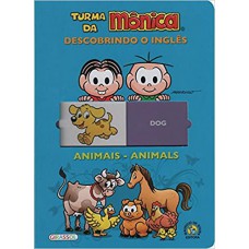 Descobrindo o Inglês. Animais - Volume 1. Coleção Turma da Monica