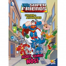 Colorir e Atividades-Super Friends:Aqui...